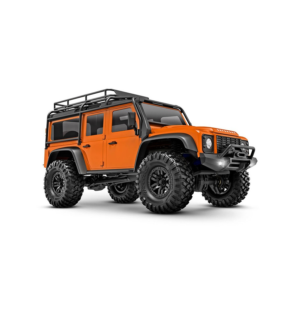 TRAXXAS TRX-4M LR Defender 4x4 crveni 1/18 Crawler RTR s četkama, s baterijom i USB punjačem/TRX-97054