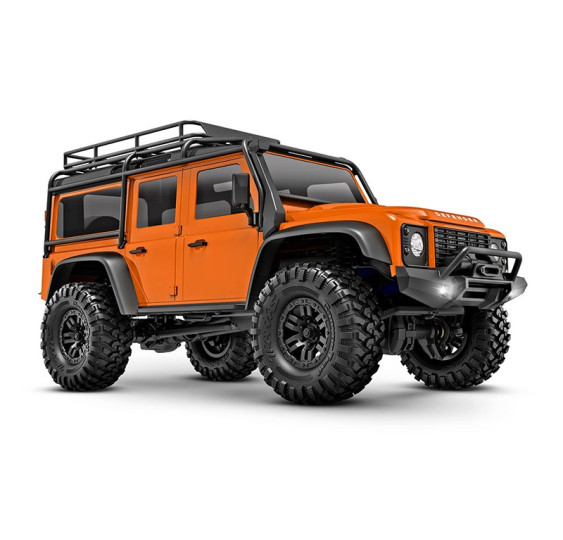 TRAXXAS TRX-4M LR Defender 4x4 crveni 1/18 Crawler RTR s četkama, s baterijom i USB punjačem/TRX-97054