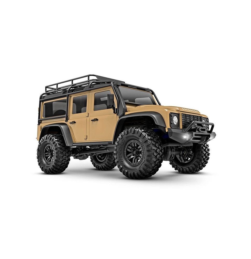 TRAXXAS TRX-4M LR Defender 4x4 crveni 1/18 Crawler RTR s četkama, s baterijom i USB punjačem/TRX-97054