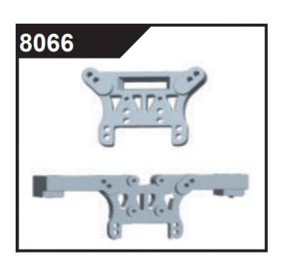 SPREDNJI IN ZADNJI AMORTIZERJI za DF-06 PRO Mini 3132 Brushless Tovorni Avto – 8066