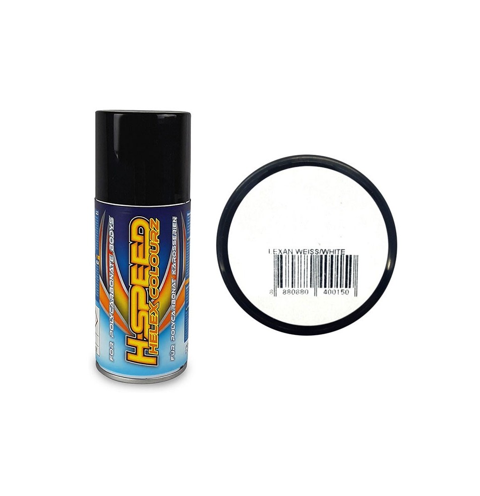 Lexan sprej bela / white 150 ml – H-SPEED/HSP-S001