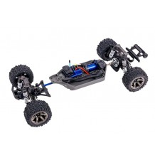 TRAXXAS Rustler 4x4 VXL HD modri 1/10 Stadium-Truck RTR Brushless, brez baterije in polnilca/TRX-67376-4