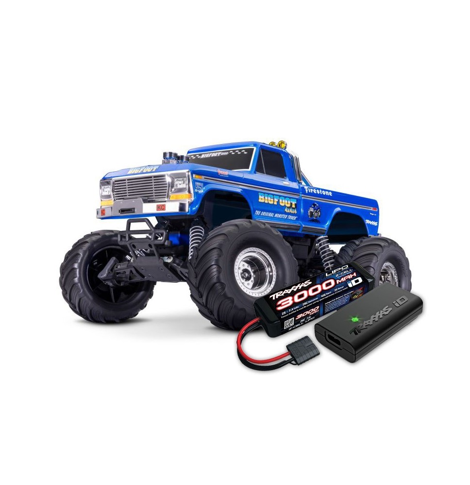 TRAXXAS BIGFOOT Original No.1 1/10 2WD MT RTR BL-2S + 2827X AKU + 2920 POLNILEC/TRX-36334-4