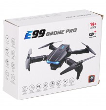 Dron RC E99 Pro z dvojno kamero(2X baterija) 720P in grafitnim ohišjem/IKO-2922