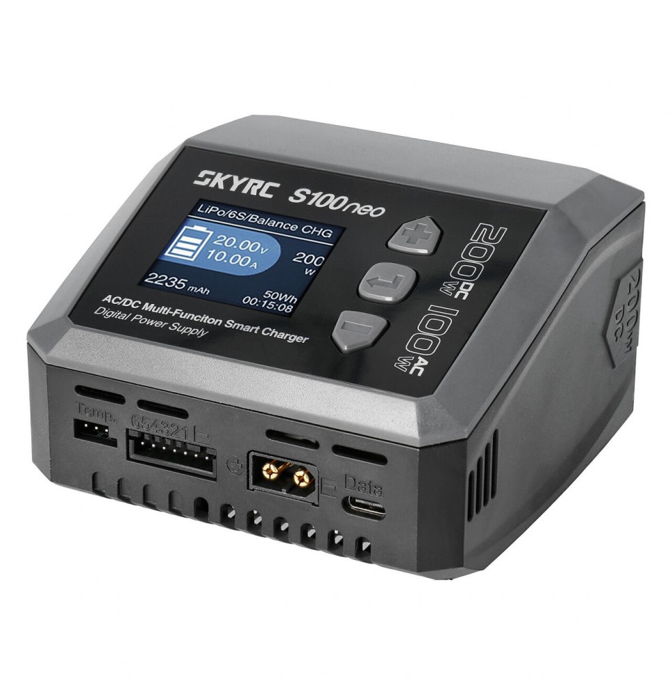 SkyRC S100 Neo LiPo 1-6s 10A 100W AC/SKY-100202