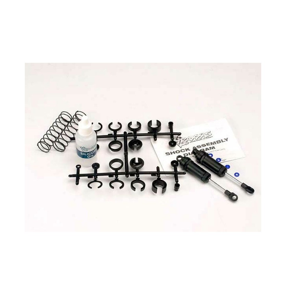 ULTRA AMORTIZER L (ČRN) SPREDAJ – KOMPLET Z VZMETJO TRAXXAS/3760