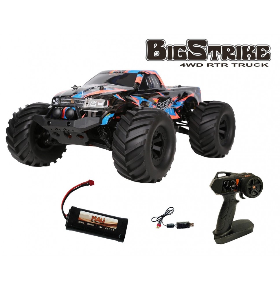 RC-BIGSTRIKE TRUCK 1:10/4WD/ RTR/DF-3197