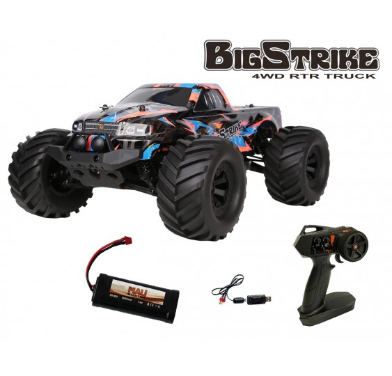RC-BIGSTRIKE TRUCK 1:10/4WD/ RTR/DF-3197