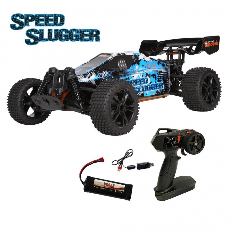 RC-SPEEDSLUGGER BUGGY/4WD/1:10 RTR/DF-3196