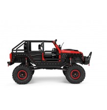 DF-04S PRO-Brezkrtačni motor/1:10/RTR/Crawler z baterijo in polnilcem-Rdeč/DF-3225