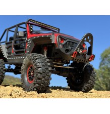 DF-04S PRO-Brezkrtačni motor/1:10/RTR/Crawler z baterijo in polnilcem-Rdeč/DF-3225