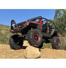 DF-04S PRO-Brezkrtačni motor/1:10/RTR/Crawler z baterijo in polnilcem-Rdeč/DF-3225