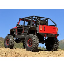 DF-04S PRO-Brezkrtačni motor/1:10/RTR/Crawler z baterijo in polnilcem-Rdeč/DF-3225