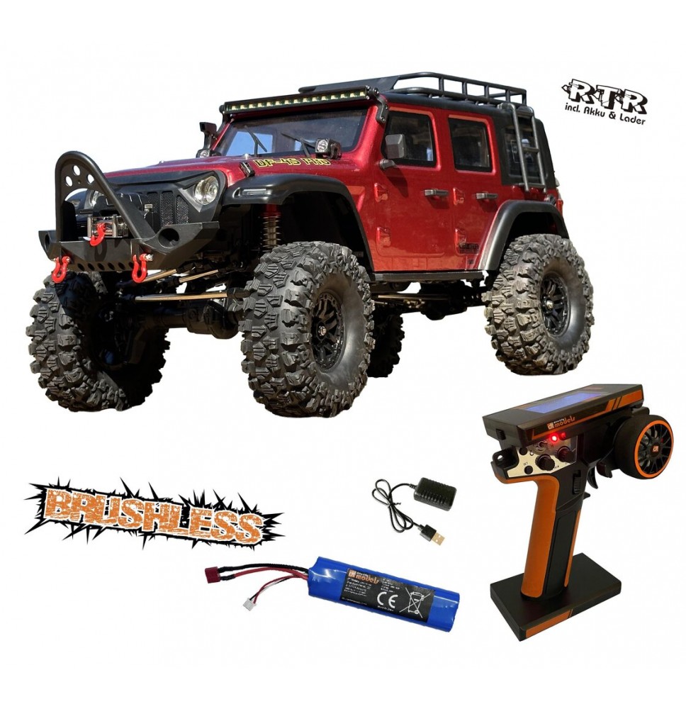 DF-04S PRO BL 1:10 Scale Crawler/Brezkrtačni/z baterijo in polnilcem/RTR/DF-3226