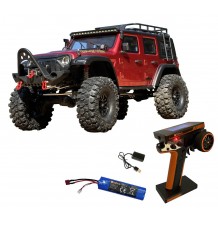 DF-04S PRO BL 1:10 Scale Crawler/Brezkrtačni/z baterijo in polnilcem/RTR/DF-3226