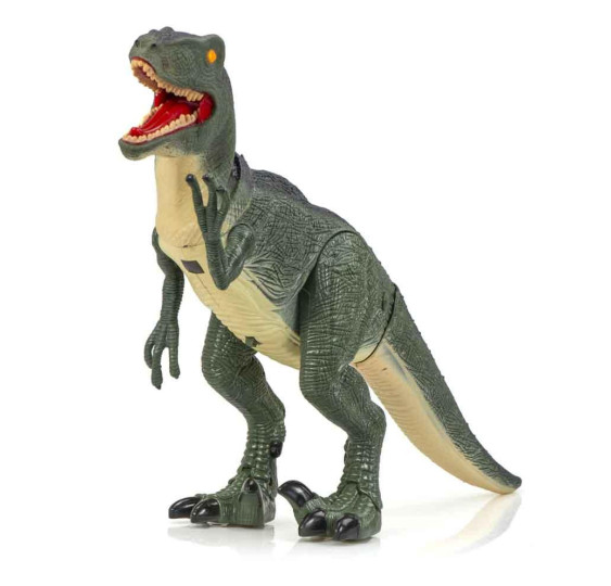 RC DINOZAVER Z ZVOKI IN SVETLOBO VELOCIRAPTOR(48 cm)-9991