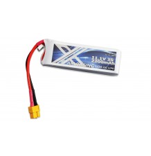 LiPo baterija 3S 11.1V 2200mAh 20C/črna – XT60/AMW-28903