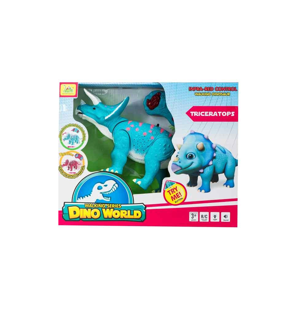 RC DINOZAVER TRICERATOPS RC + ZVOKI-9992
