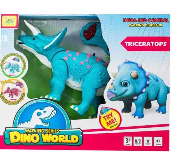 RC DINOZAVER TRICERATOPS RC + ZVOKI-9992