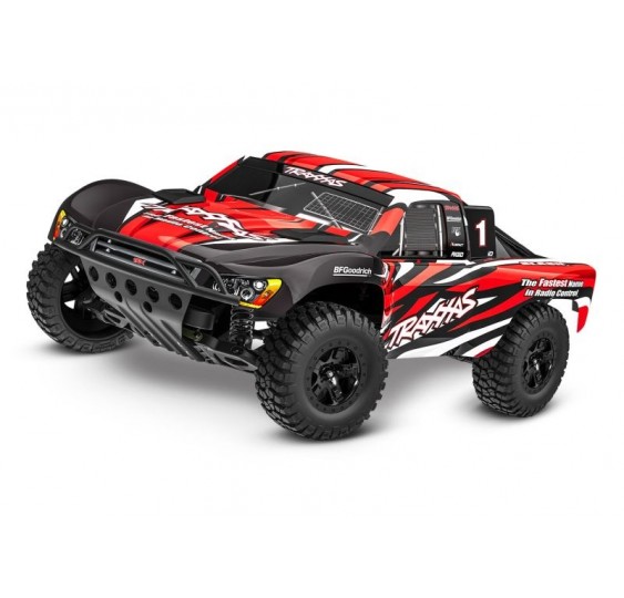 Traxxas Slash Green 1:10 2WD Short Course RTR – krtačni motor, HD izvedba, z baterijo in 4 A USB-C polnilnikom/58234