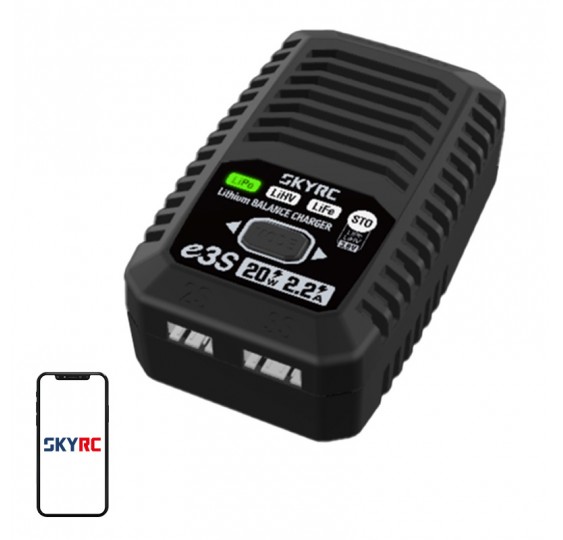 SKYRC e3S Polnilec za LiPo / LiHV / LiFe baterije z storage funkcijo/INN-8558