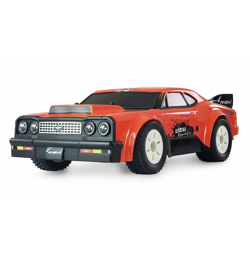 DR1.6 Drag Racer brušen 4WD 1:16 RTR – oranžen/AMW-21097