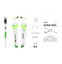 KAVAN Alpha V2 1500 mm RTF/zelena/KAV-02-8075