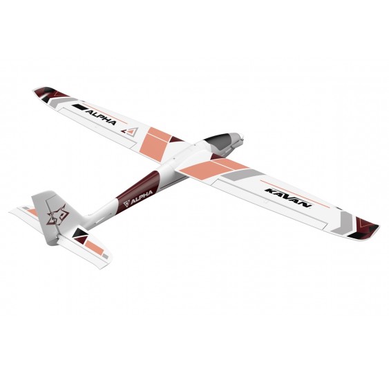 KAVAN Alpha V2 1500 mm ARF/rdeča/KAV-02-8076