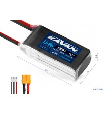 KAVAN LiPo 11,1 V 1300 mAh...
