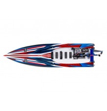 TRAXXAS SPARTAN SR 36" dirkalni čoln s Samodejnim obračanjem brezkrtačnim pogonom/80km/h/TRAX-103076