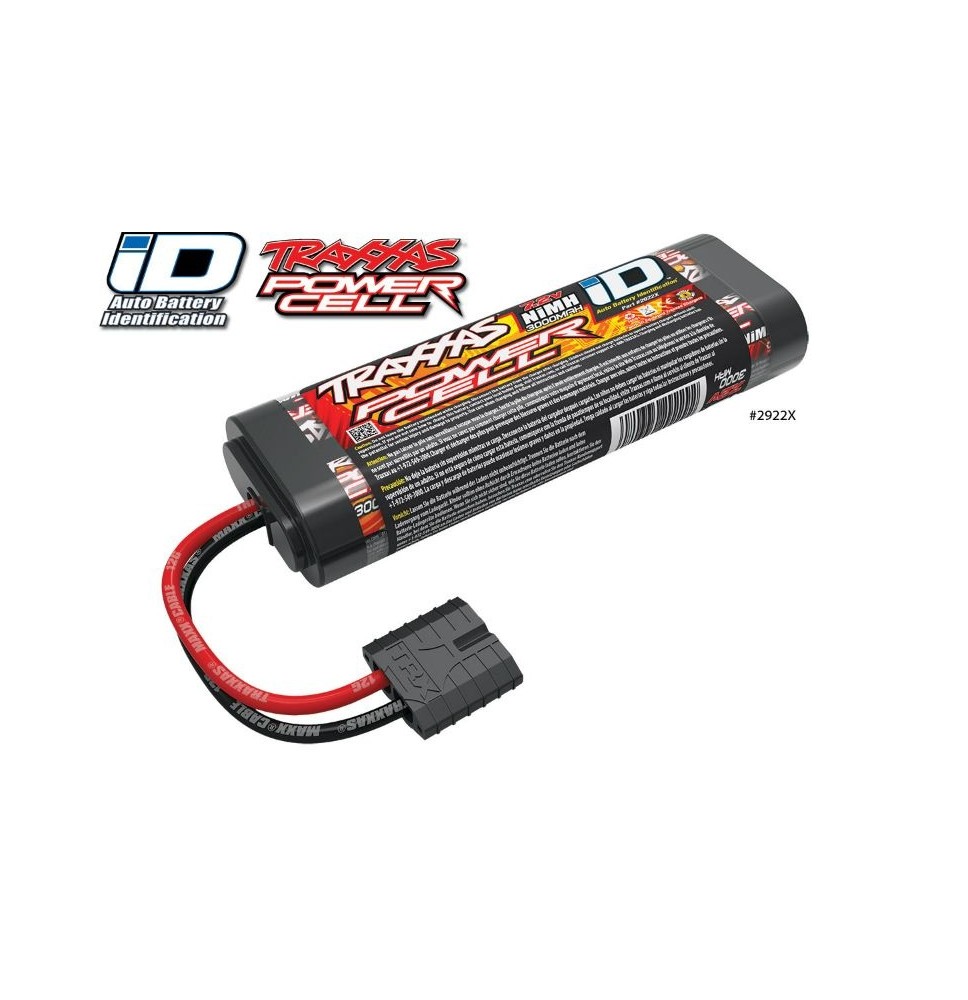 Traxxas Power Cell NiMH 6-celični Stick 3000 mAh 7,2 V z iD priključkom/2922X