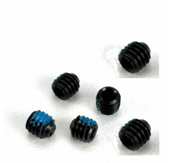 Traxxas navojni vijaki brez glave M4 × 4 mm – 6 kosov (TRX4897)