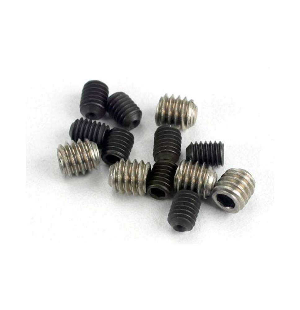 Traxxas imbusni vijaki brez glave 3 × 4 mm / 4 × 4 mm – 12 kosov (TRX1548)