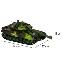 RC BOJNI TANK L 2,4GHz-IR STRELJANJE-9993