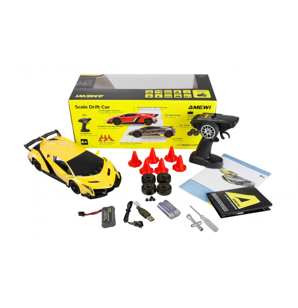 Lamborghini Veneno Drift Car 1:18 RTR rumen/amw-21115