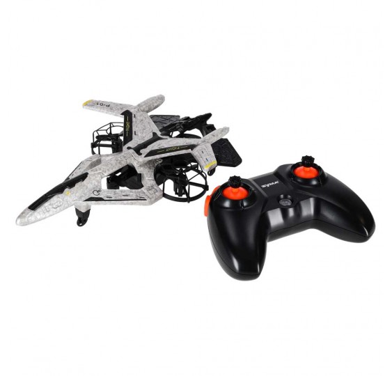 SYMA P01 – Akrobatski RC dron v obliki lovskega letala z LED-lučmi in 360° triki