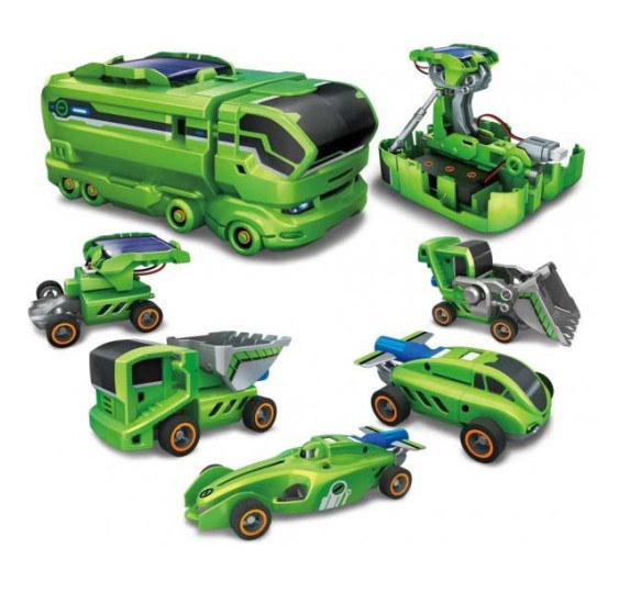 KREATIVNI SOLARNI SET AUTOMOBILA 7V1