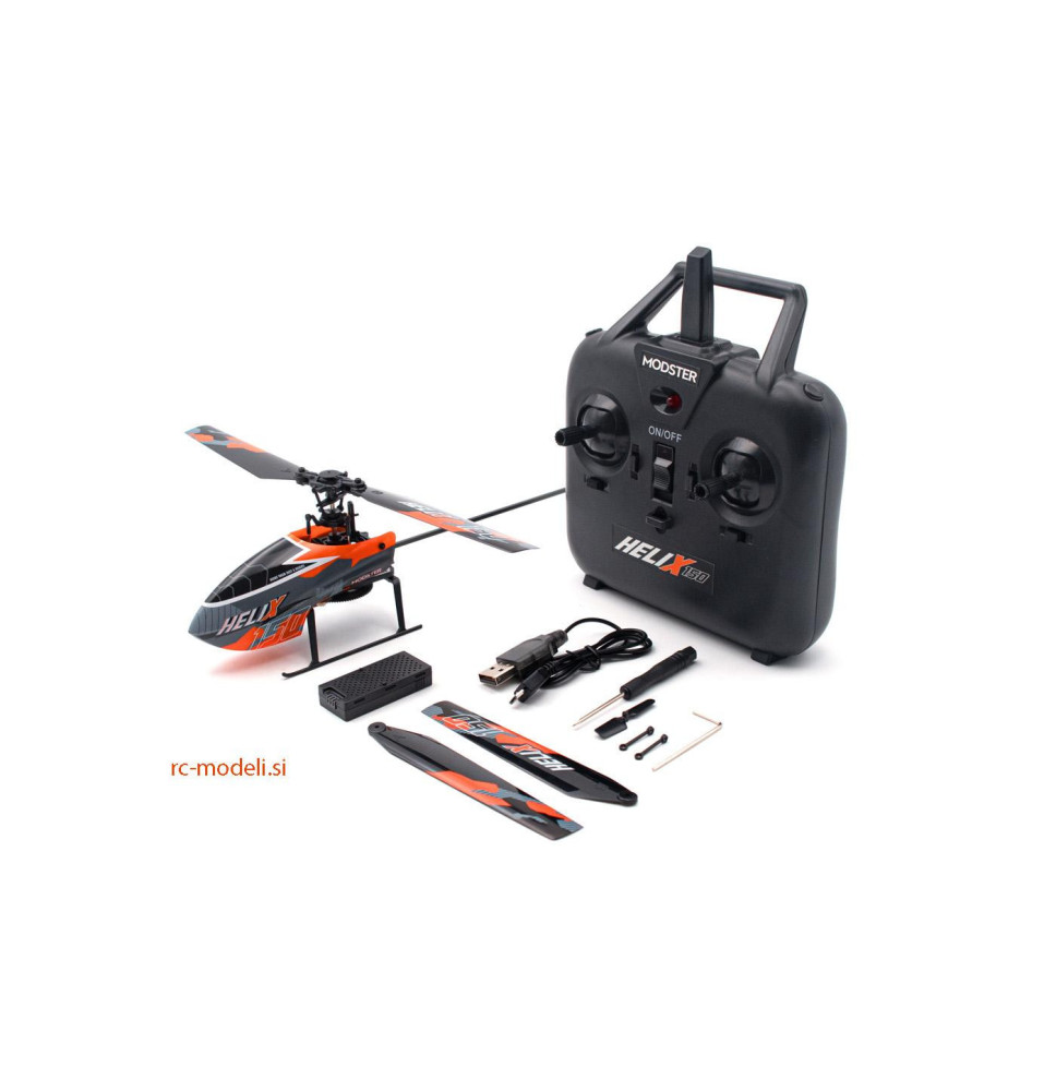 🚁 MODSTER HeliX 150 Flybarless 4CH Helicopter RTF