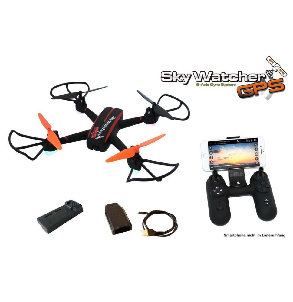 QVADROKOPTER DRON SKAWACHER GPS/SLEDENJE