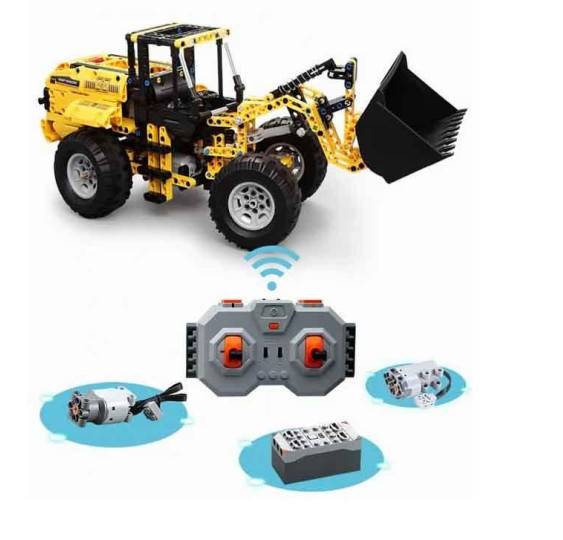 RC SESTAVLJANKA CADA KOLESNI NAKLADAČ-491 KOSOV-C51058W