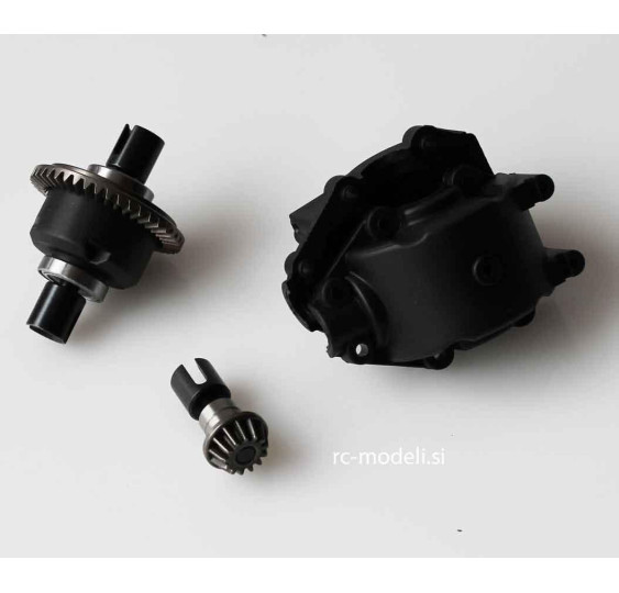 Diferencial (cink) v kompletu z ohišjem